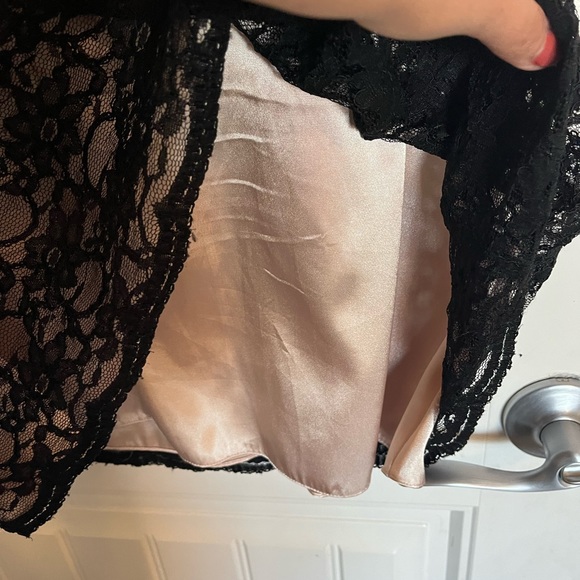 JS boutique sz 16 black lace back zipper - Picture 7 of 7